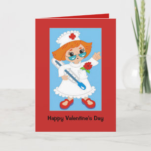 Valentine's Day for Nurse - I Love You Card