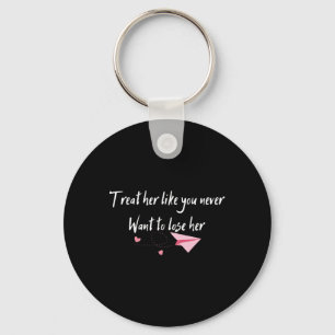 Valentine's Day For Women Positive Affirmations Lo Key Ring