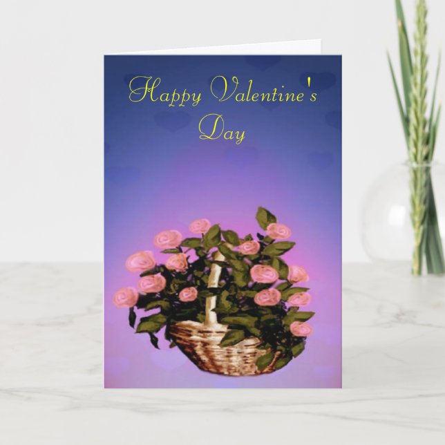 valentine's day friend holiday card (Front)