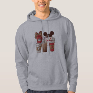 Valentine's Day Funny Latte Coffee Lover Hoodie