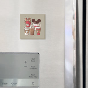 Valentine's Day Funny Latte Coffee Lover  Magnet