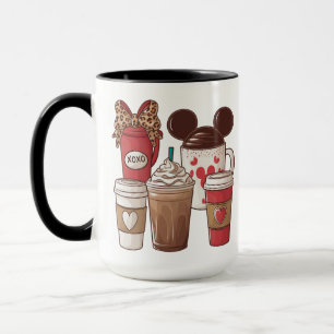 Valentine's Day Funny Latte Coffee Lover  Mug