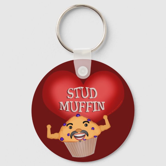 Valentine's Day Funny Men's Keychain (Front)