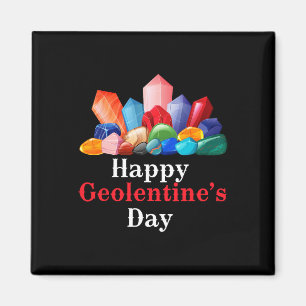 Valentine's Day Geology And Mineralogy Teacher Ear Magnet