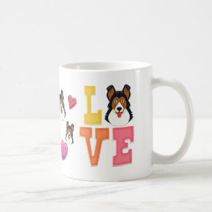 Valentine's Day German Shepherd Cute Dog Lover Coffee Mug