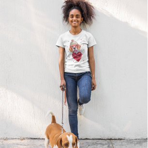 Valentine's Day Gift Beagle Dog T-Shirt