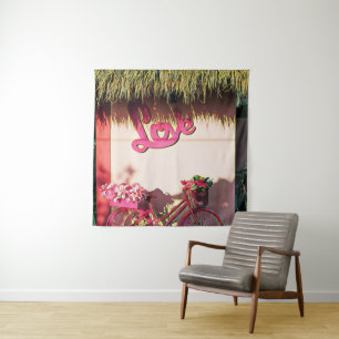 Valentine's day gift for bikers tapestry