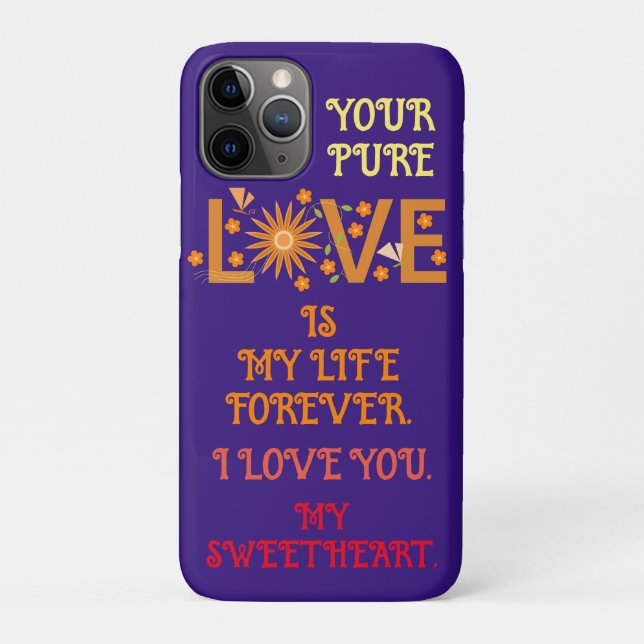 VALENTINE'S DAY GIFT FOR GIRLFRIEND, WIFE, HUSBAND Case-Mate iPhone CASE (Back)