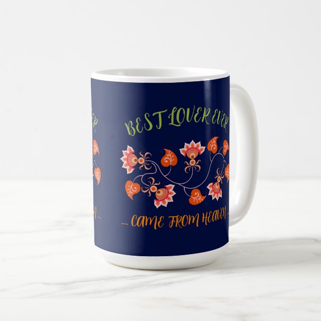 VALENTINE'S DAY GIFT FOR GIRLFRIEND, WIFE, HUSBAND COFFEE MUG (Front Right)