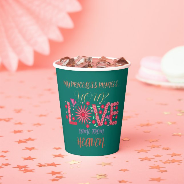 VALENTINE'S DAY GIFT FOR GIRLFRIEND, WIFE, HUSBAND PAPER CUPS (Insitu)