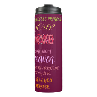 VALENTINE'S DAY GIFT FOR GIRLFRIEND, WIFE, HUSBAND THERMAL TUMBLER