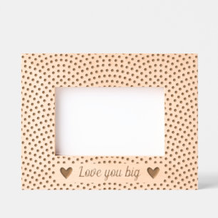 Valentines day gift Love you big Picture Frame