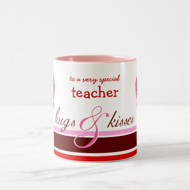 Valentine's Day Gift Mug for Teacher or Coach (Center)