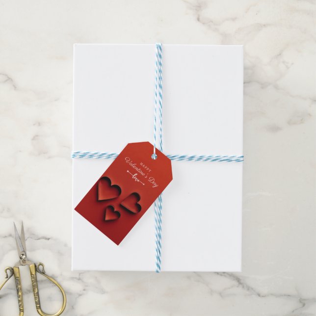 Valentine's Day Gift Tag (With Twine)