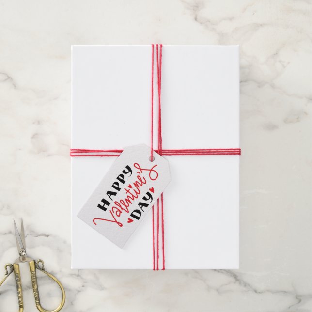Valentine's Day  Gift Tags (With Twine)