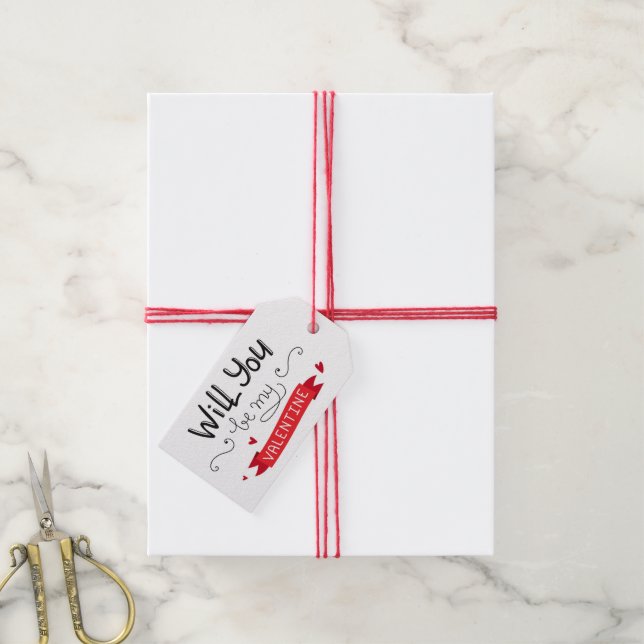 Valentine's Day  Gift Tags (With Twine)