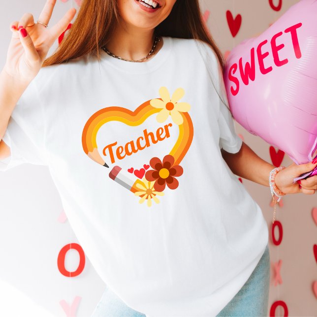 Valentine's day gifts for teachers Retirement gift T-Shirt (Creator Uploaded)