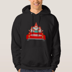 Valentine's Day Gnome Funny Valentines Day Gnomes Hoodie