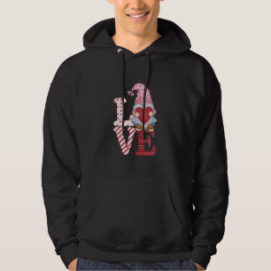 Valentines Day Gnome Love Couple Gifts for Her Hoodie