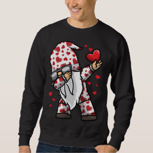 Valentines Day Gnomes Plaid And Hearts Love Gift Sweatshirt