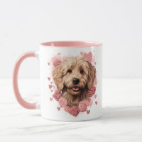 Valentine's Day Golden Doodle