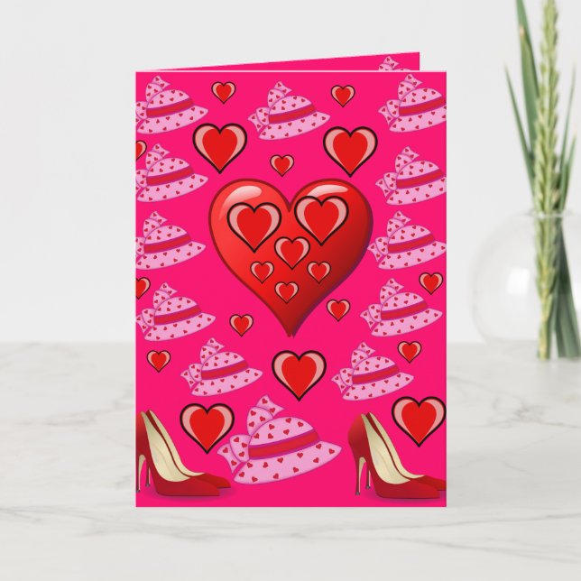 Valentine's Day Greeting Card (Front)