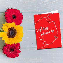 Valentine's Day greeting card