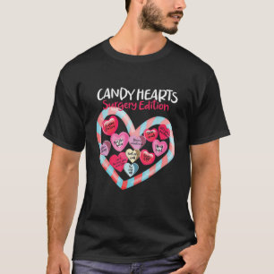 Valentine's Day Happy Anesthesia Design For Februa T-Shirt