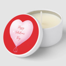 Valentine's Day happy heart bright red