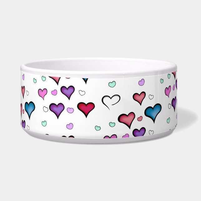 Valentine's Day heart  Bowl (Front)