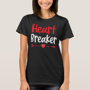Valentines Day Heart Breaker For Kids Boys T-Shirt