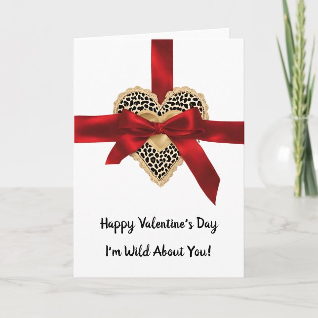 Valentine's Day Heart Card (Front)