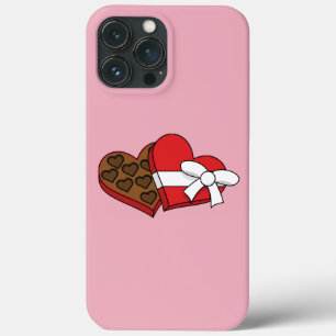 Valentine's Day Heart Chocolate Box iPhone 13 Pro Max Case