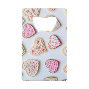 Valentine's day heart cookies