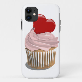Valentine's Day heart cupcake iPhone4 case