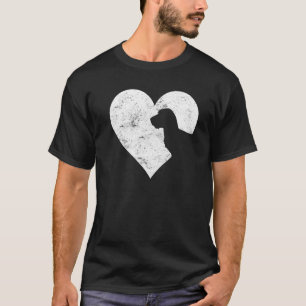 Valentine's Day Heart Cute Dachshund Dog Lover Dog T-Shirt