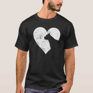Valentine's Day Heart Cute Pitbull Dog Lover Dog M T-Shirt