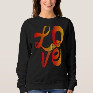 Valentine's Day Heart Love Funny Matching Couple  Sweatshirt
