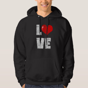 Valentines Day Heart Matching Hoodie