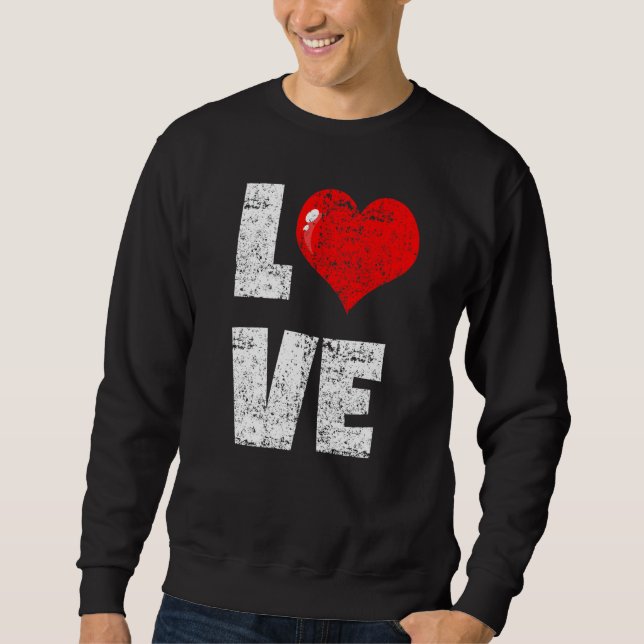 Valentines Day Heart Matching Sweatshirt (Front)