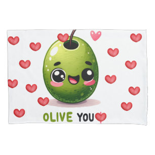 Valentine's Day heart Pillow Case