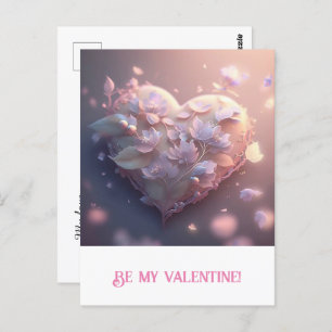 Valentine's Day. Heart Postcard