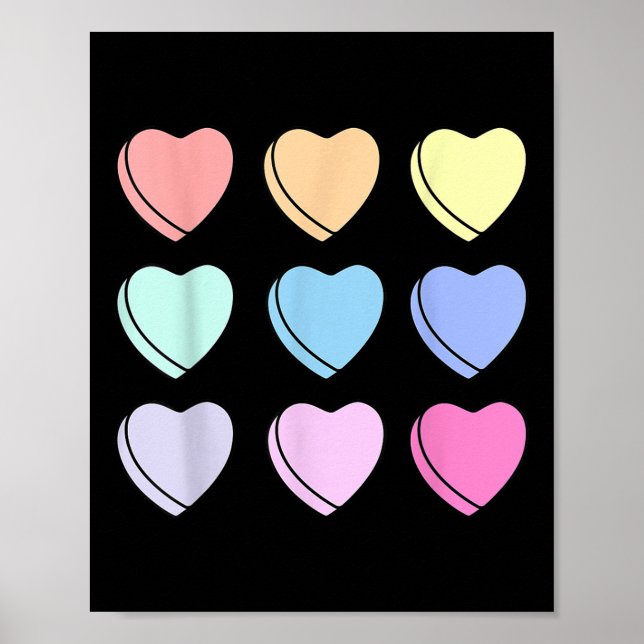 Valentines Day Heart  Poster (Front)
