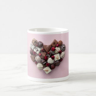 Valentines Day Heart Shape Chocolate Mug