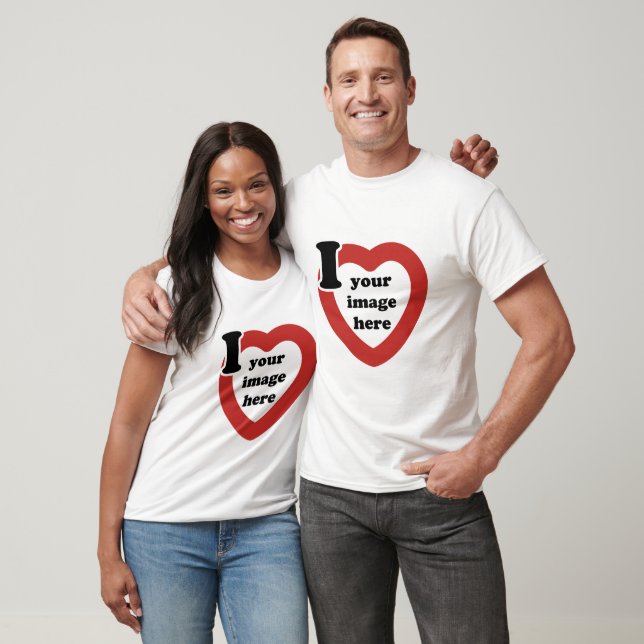 Valentine's Day heart shirt (Unisex)