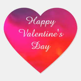 Valentine's Day Heart Sticker