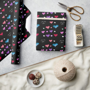 Valentine's Day heart Wrapping Paper