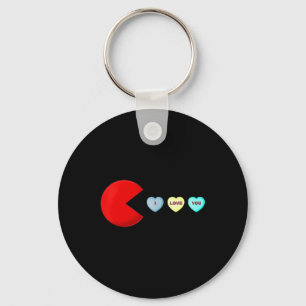 Valentines Day Hearts Fun Boys Girls Kids 1 Key Ring