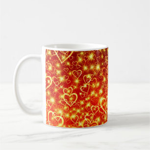 Valentine's Day Hearts Pattern-25022 Coffee Mug