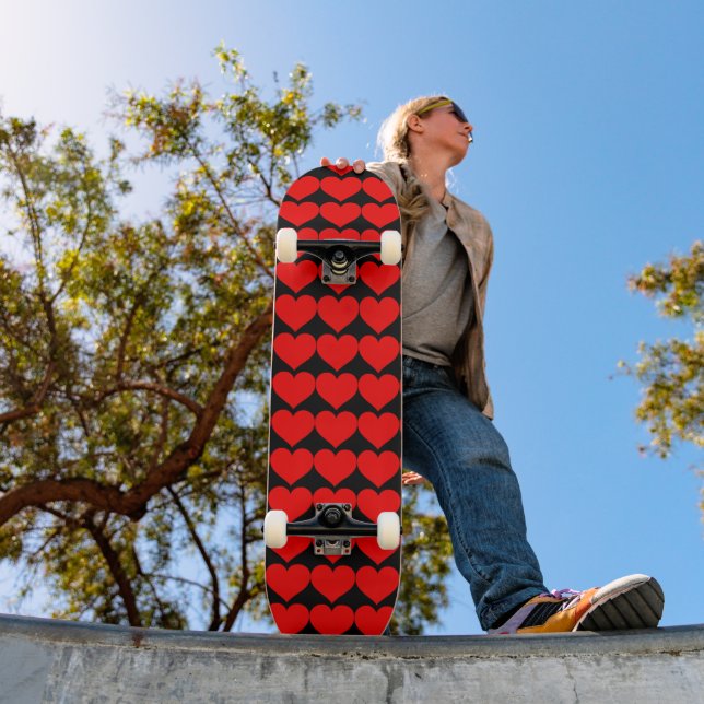 VALENTINE'S DAY HEARTS SKATEBOARD DECK (Outdoor 1)